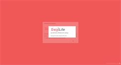 Desktop Screenshot of intranet.datalife.cz