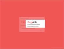 Tablet Screenshot of intranet.datalife.cz